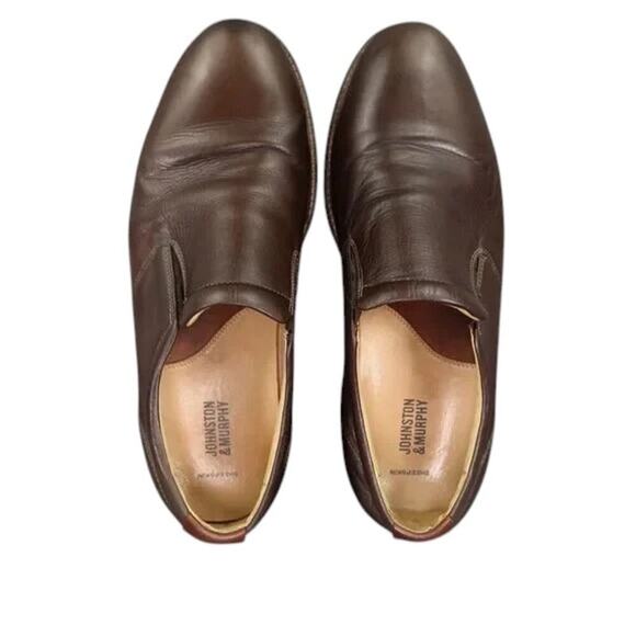 Johnston & Murphy Shoes Mens 9.5 Slip On Loafer Classic Leather Comfort Barlow main image 14